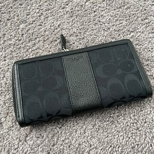 Coach Zip Around Wallet